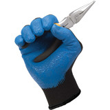 Kleenguard Coated Gloves,Foam Nitrile,M,Black,PR 40226