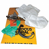 Enpac Biohazard Spill Kit, Zip Bag, Clear 13-PPE