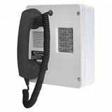 Hubbell Gai-Tronics Telephone,Industrial Indoor, Single Line 246-001