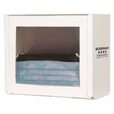 Bowman Dispensers Face Mask Dispenser,White,Steel FB-090