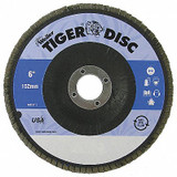 Weiler Fiber Disc,6 in Dia,7/8in Arbor,60 Grit 98102