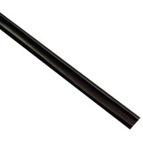Pemko Stile Seal, Silicone, Dark Brown, 7 ft L S772D7