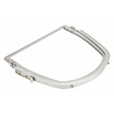 Msa Safety Faceshield Frame,Aluminum,Silver 10158799