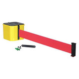 Retracta-Belt Retractable Belt Barrier,30 ft.,Red WM412YW30-RD-RE