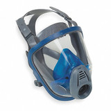 Msa Safety Gas Mask,L,Silicone 10031344