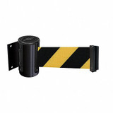 Tensabarrier Belt Barrier, Black,Belt Yellow/Black 896-STD-33-STD-NO-D4X-C