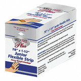 Sim Supply Strip Bandages,1.5"x7/8",Fabric,PK50  100250