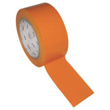 Sim Supply Floor Tape,Orange,3 inx180 ft,Roll  21U171