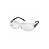 Pyramex Safety Glasses,Clear,AntiStatic S3510STJ