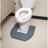 Impact Products Toilet Mat,Gray,Apple,21 5-8 in,PK6 2LHK1A