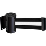 Tensabarrier Retractable Belt Barrier,Blk&Wht Stripe 896-STD-33-STD-NO-S3X-C