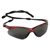 Kleenguard Safety Glasses, Gray, Anti-Fog, Red 22611