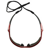 Kleenguard Safety Glasses, Gray, Anti-Fog, Red 22611