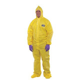 Kleenguard Coveralls,2XL,Ylw,KleenGuard A70,PK12 00685