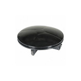 Vestil Bollard Cap,5 1/4"ID,5 1/2"OD,Black  BOL-CAP-5.5-P