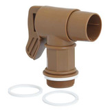 Sim Supply Drum Tap,Polyethylene,Brown,NPT  2"PE