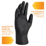 Kleenguard Nitrile Glove,6.00 mil Palm,XL,PK90 49278