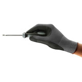 Ansell Coated Gloves,Nitrile,Black-Gray,7,PR 11-840
