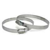Manufacturer Varies Worm Gear Hose Clamp,1/2"W,2 1/2"ID,PK10 5764