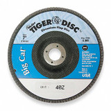 Weiler Arbor Mount Flap Disc,7in,40,Coarse 96178