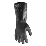 Showa Chemical Resistant Gloves,Black,Sz 10,PR 6784R
