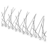 Bird Barrier Bird Repellent Spikes,100 ft L,5 in W BP-F2100