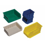 Quantum Storage Systems Hang and Stack Bin,Blue,PP,5 in QUS230BL