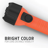Energizer Handheld Flashlight,Plastic,Orange,65lm ENISHH21E