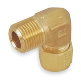 Parker Elbow, 90,Brass,A-LOKxM,5/8Inx3/8In 10MSEL6N-B