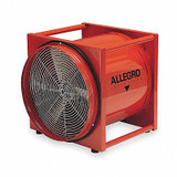 Allegro Industries Confined Space Fan,Orange,18" W 9515-01