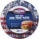 Kingsford 10 In. Round Heavy-Duty Paper Plate (35-Count) BBP11483