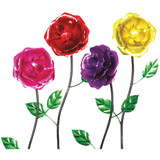 Exhart 18 In. H. Metal Bouncing Rose Plant Stake 50593 Pack of 12