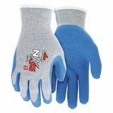 Mcr Safety Coated Gloves,Cotton/Polyester,L,PR FT300L