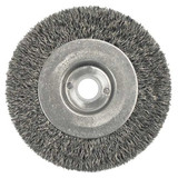 Weiler Crimped Wire Wheel Brush,Arbor,4 In. 90859
