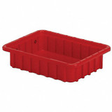 Lewisbins Divider Box,Red,HDPE,12 DC1025 Red