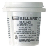 Killark Sealant,Plastic Pail,Container Size 4oz SC-4OZ