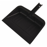 Spill Magic Portable Dustpan,Black,12-1/4" L 206DP