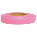 Presco Flagging Tape,Pink Glo,150ft x 1/2 In N-PG-200