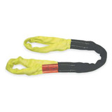 Lift-All Round Sling,Flat Eye,6 ft L,16800 lb Cap EE90X6
