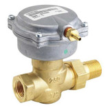 Siemens Zone Valve,NO,Brass,1/2 in NPT 257-02039