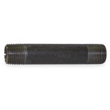 Sim Supply Black Pipe Nipple,Threaded,1/2x5 In  82408