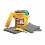 Brady Spc Absorbents Spill Kit, Universal, Yellow SKA-20