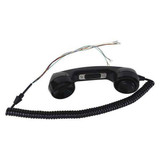 Hubbell Gai-Tronics Handset Kit,Black,Plastic 12515-007