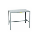 Little Giant Fixed Work Table,Steel,24" W,18" D MT1-1824-18