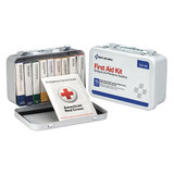 First Aid Only First Aid Kit w/House,65pcs,2 3/8x5",WHT 240-AN