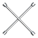 Ken-Tool Lug Wrench,14in.L,Chrome,4 Way 35635