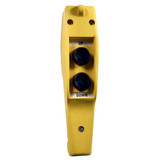 Hubbell Wiring Device-Kellems PendantCntrlStation,DeadEnd,2Buttn,Ylw CPB21