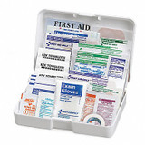 First Aid Only FirstAid Kit w/House,40pcs,1 5/16x4",WHT FAO-320/LAB