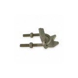 Killark Right Angle Clamp,Steel,Overall L 4in RACC100