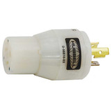 Hubbell Plug Config Adapter,Wht,L5-20P,2500W  HBL2129